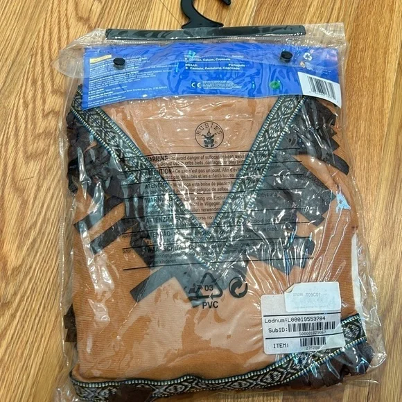 New Rubie’s Native American Boy Costume Size small 4-6 3 piece set - Picture 2 of 4